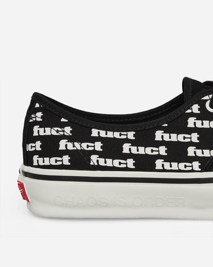 Vans Lx Authentic Reissue 44 X Fuct X Slam Jam Black/Black/Marshmallow Sneakers Low VN0007QZ