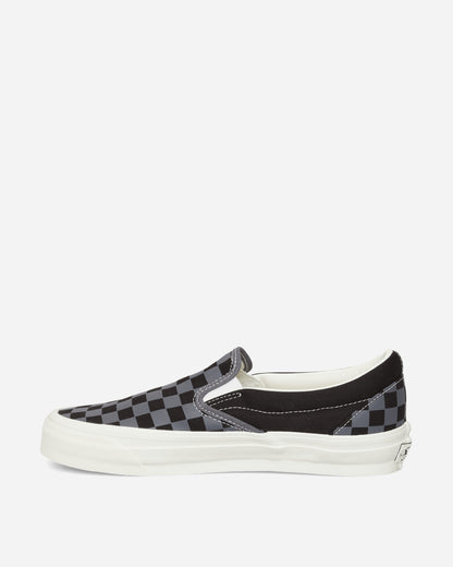 Vans Lx Classic Slip-On 98 Checkerboard Steel Shadow Sneakers Low VN000D9PFSM1