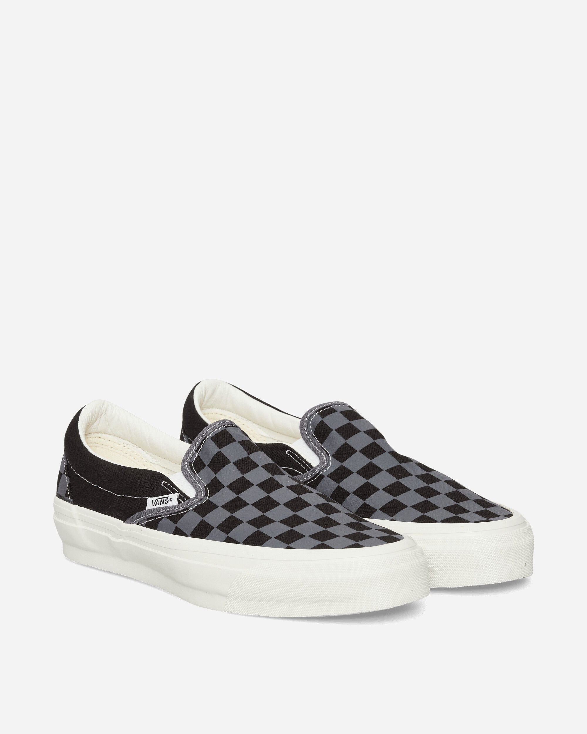 Vans Lx Classic Slip-On 98 Checkerboard Steel Shadow Sneakers Low VN000D9PFSM1