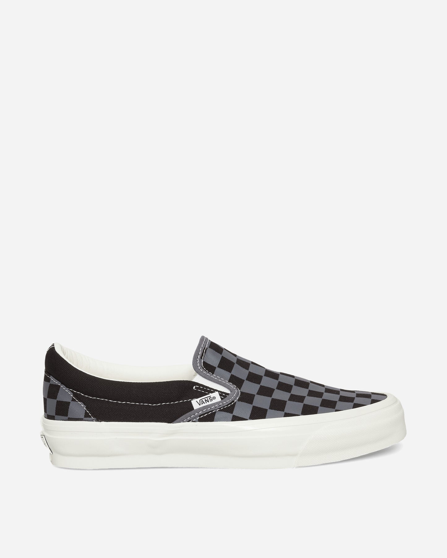 Vans Lx Classic Slip-On 98 Checkerboard Steel Shadow Sneakers Low VN000D9PFSM1