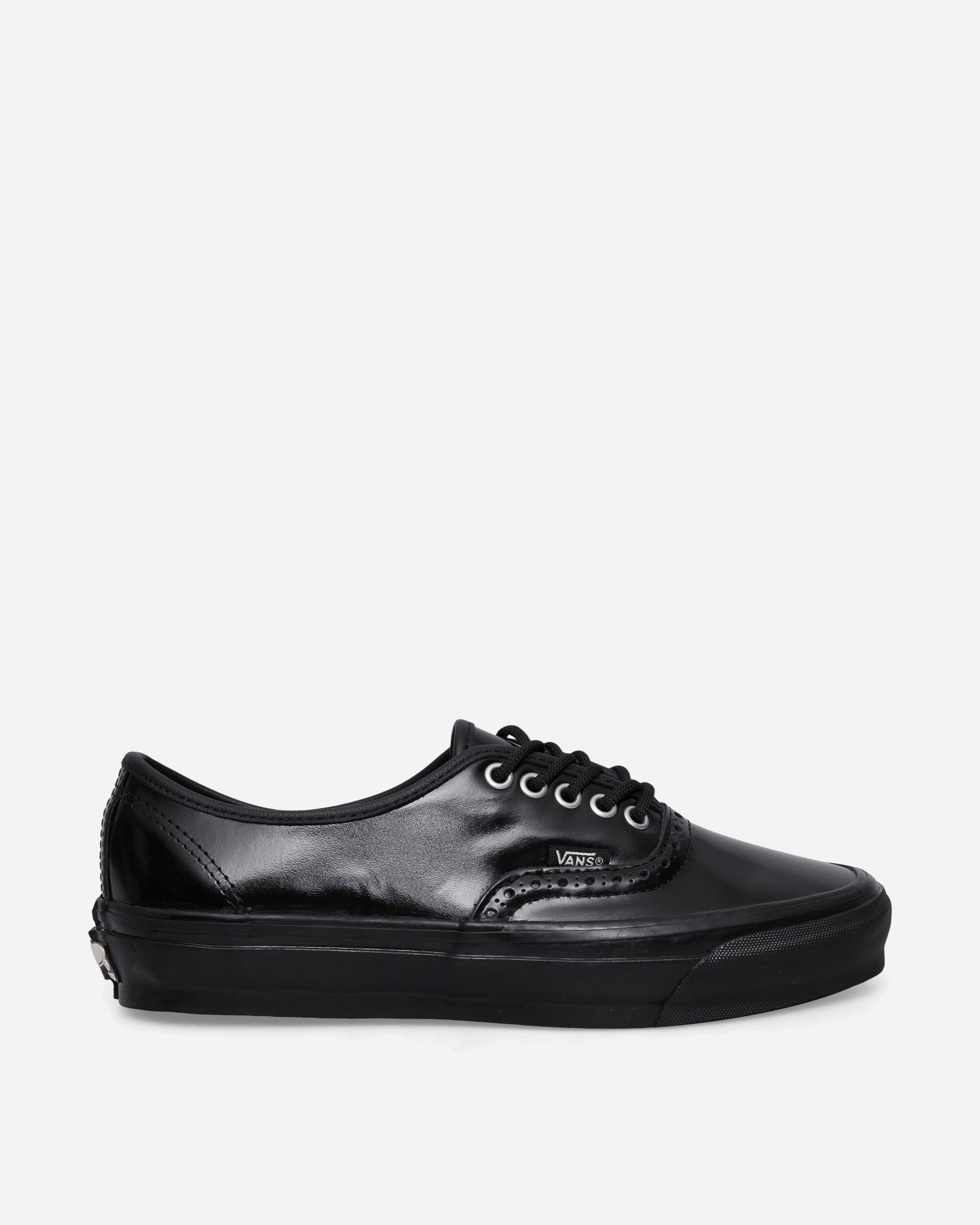 Vans Otw Authentic 44 Siped Vibram Gloss Leather Brogue Black/Black Sneakers Low VN000V33BKA1