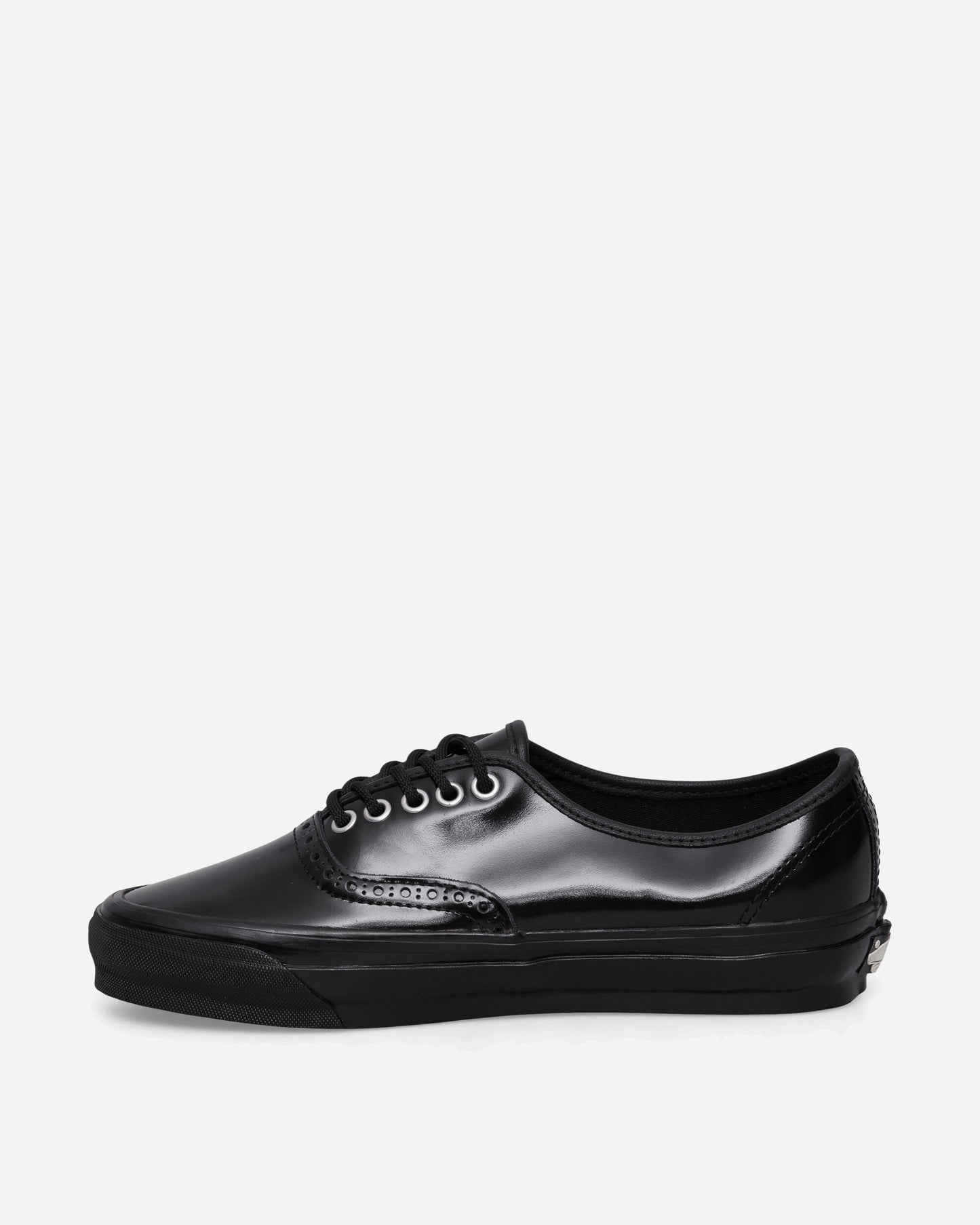 Vans Otw Authentic 44 Siped Vibram Gloss Leather Brogue Black/Black Sneakers Low VN000V33BKA1