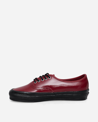 Vans Otw Authentic 44 Siped Vibram Gloss Leather Brogue Bordeaux/Black Sneakers Low VN000V33F0G1