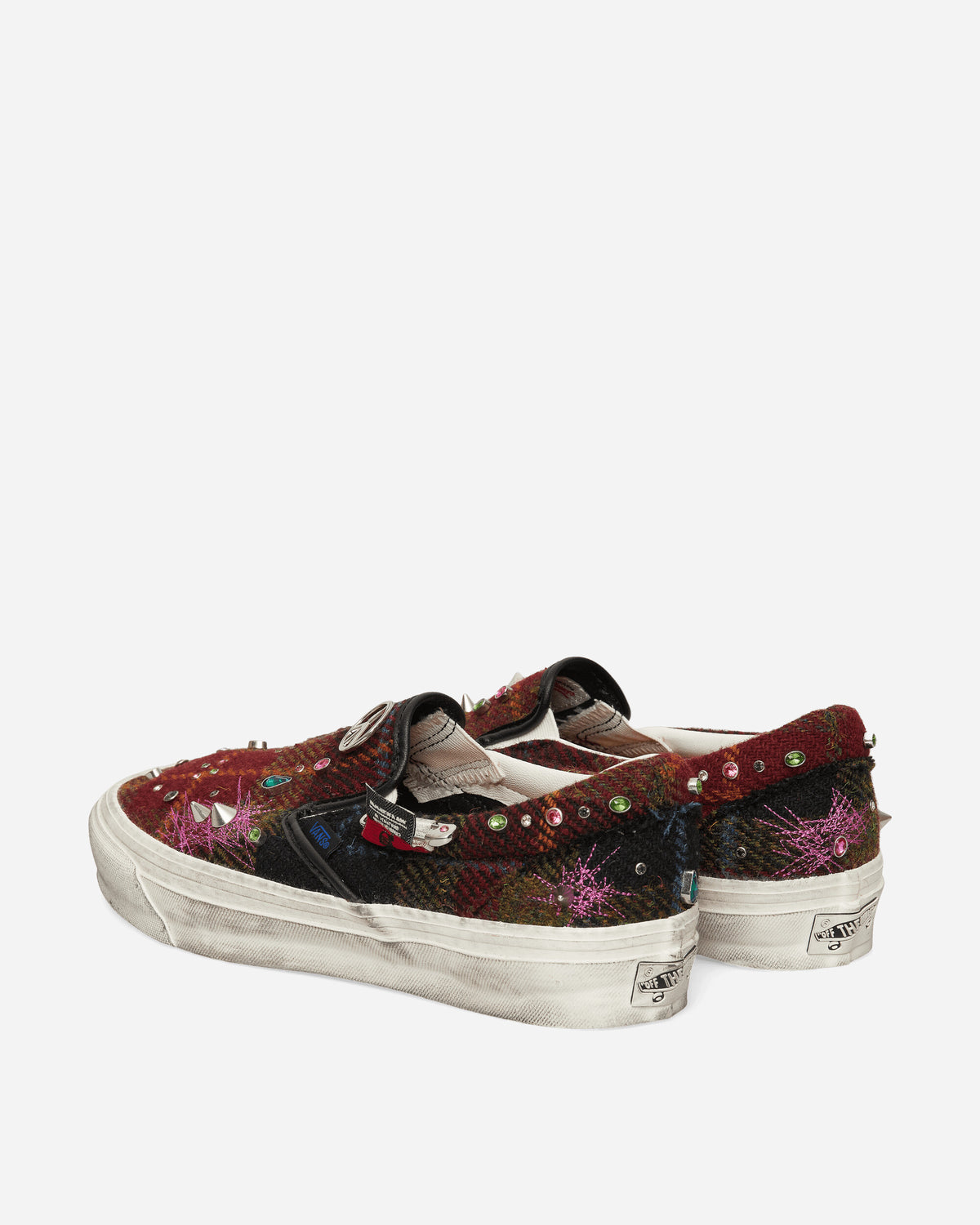 Vans Lx Classic Slip On 98 Red/Multi Sneakers Slip-On VN000E96BJN1