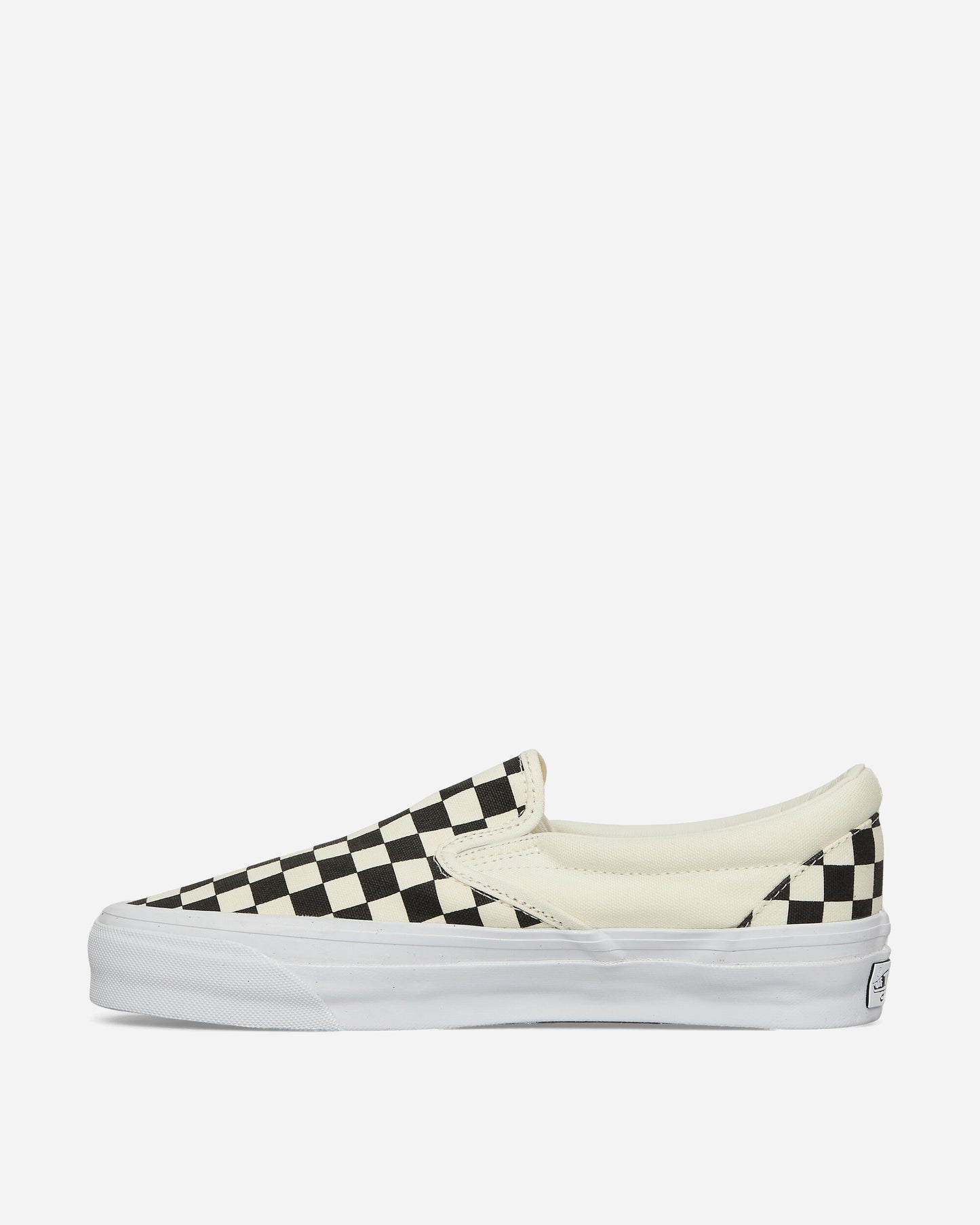 Vans Lx Slip-On Reissue 98 Lx Checkerboard Black/Off White Sneakers Slip-On VN000CSE2BO1