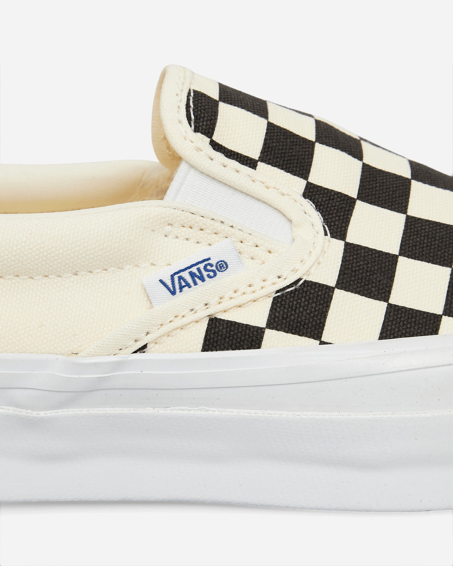 Vans Lx Slip-On Reissue 98 Lx Checkerboard Black/Off White Sneakers Slip-On VN000CSE2BO1