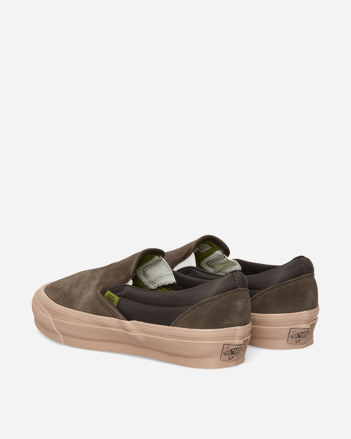 Vans Wmns Lx Classic Slipon 98 Coal Brown Sneakers Slip-On VN000D9WEMP1