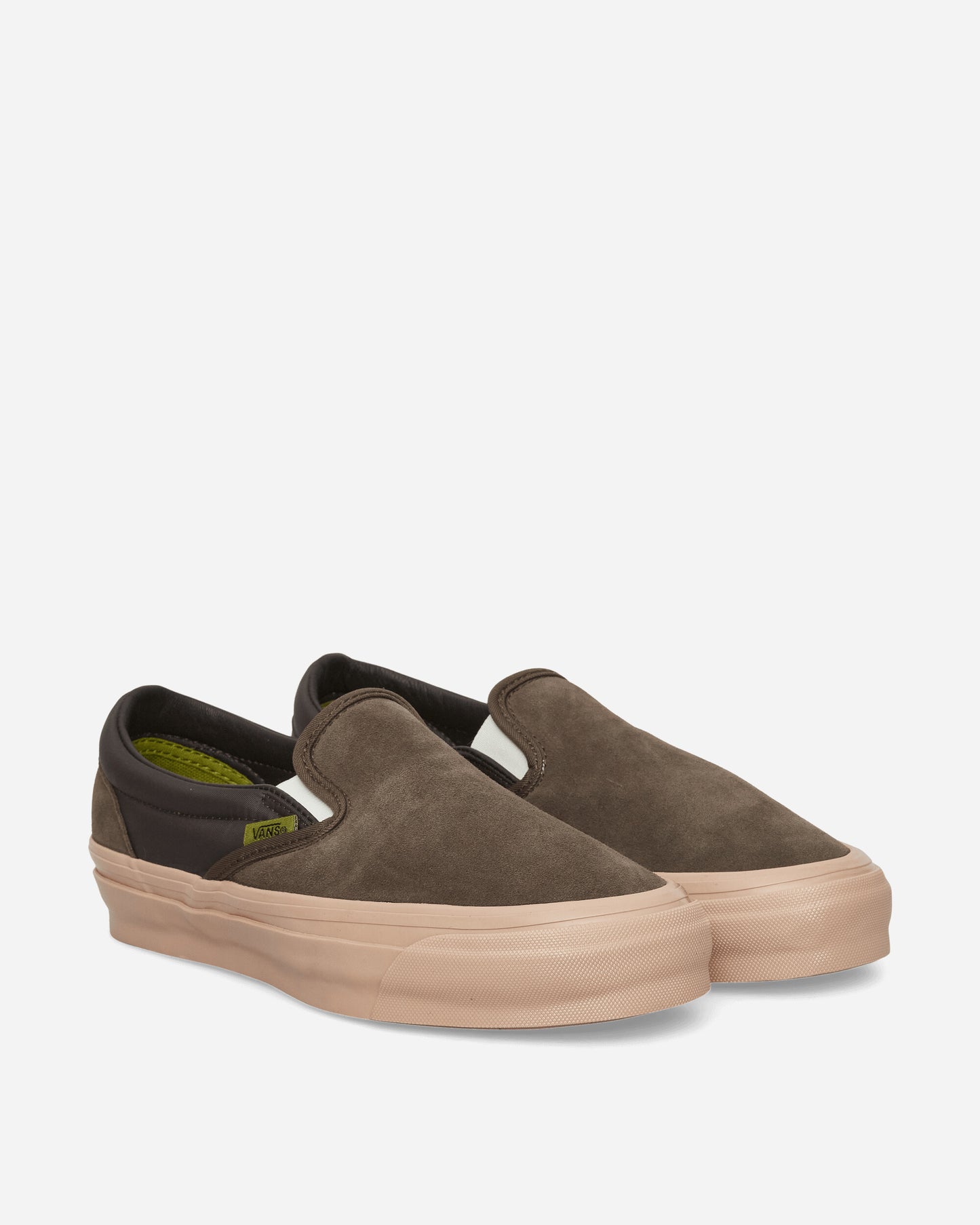 Vans Wmns Lx Classic Slipon 98 Coal Brown Sneakers Slip-On VN000D9WEMP1