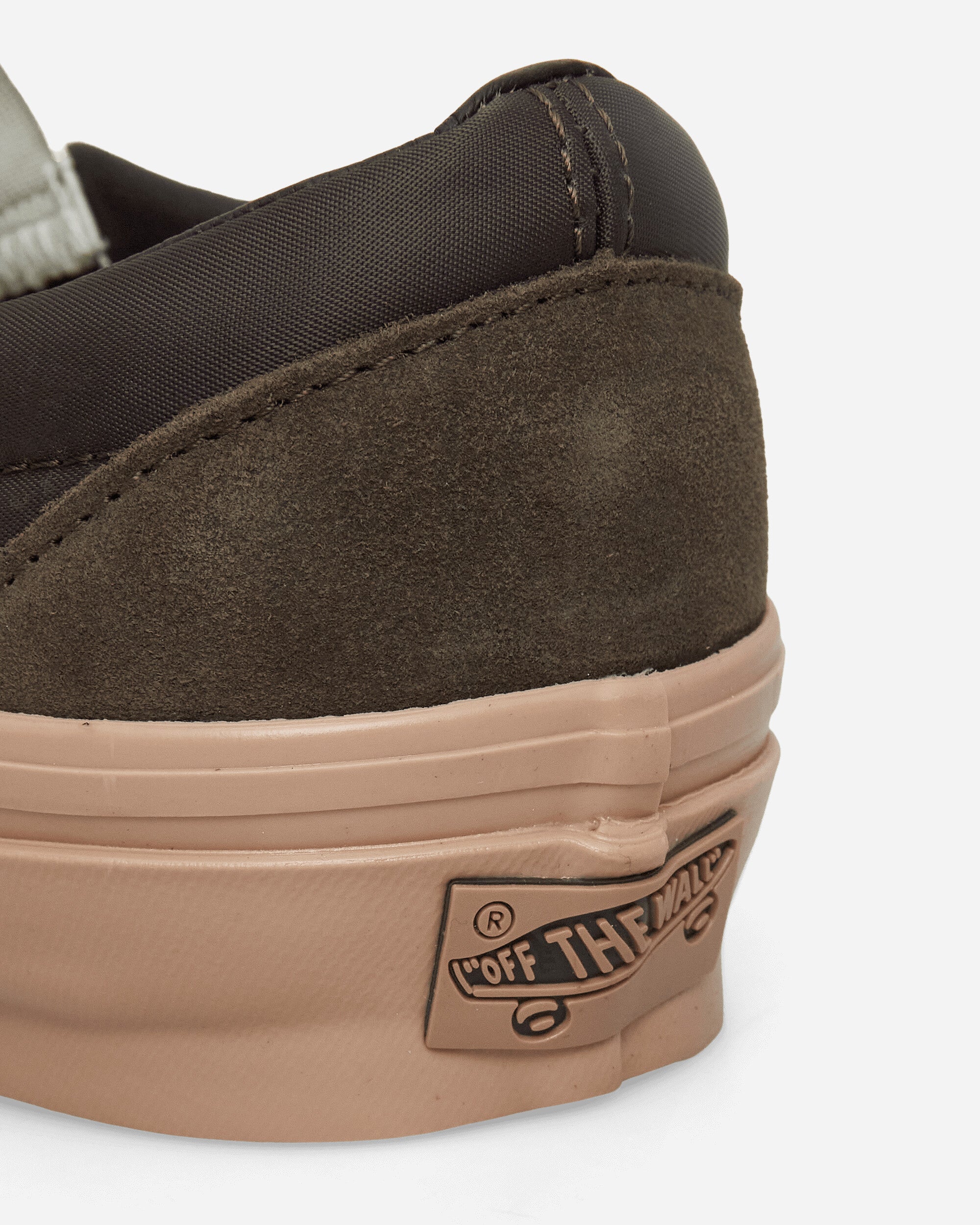 Vans Wmns Lx Classic Slipon 98 Coal Brown Sneakers Slip-On VN000D9WEMP1