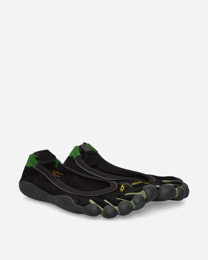 Vibram FiveFingers Wmns Classic Evo Black/Green Sandals and Slides Flat 26W1006P BLK