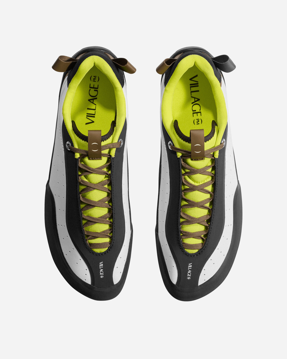 Village PM 2Pm White - Lime / Natural Black Sneakers Low F22002 Multicolor