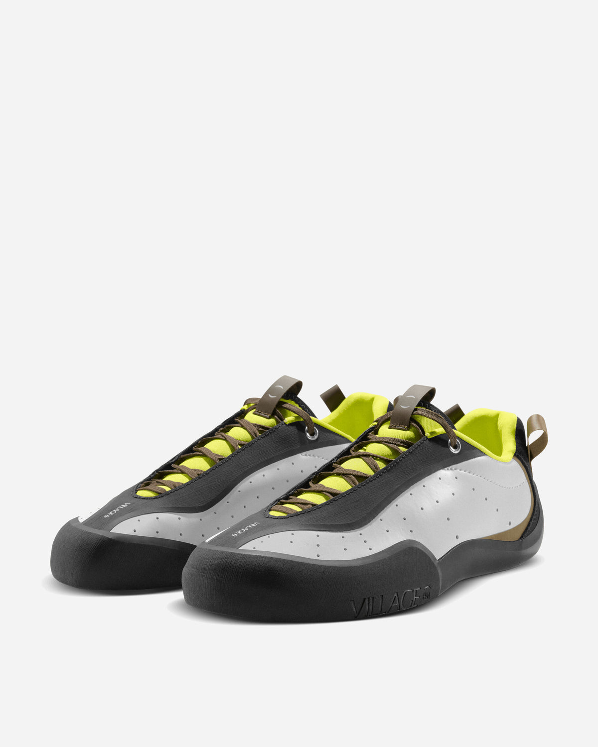 Village PM 2Pm White - Lime / Natural Black Sneakers Low F22002 Multicolor
