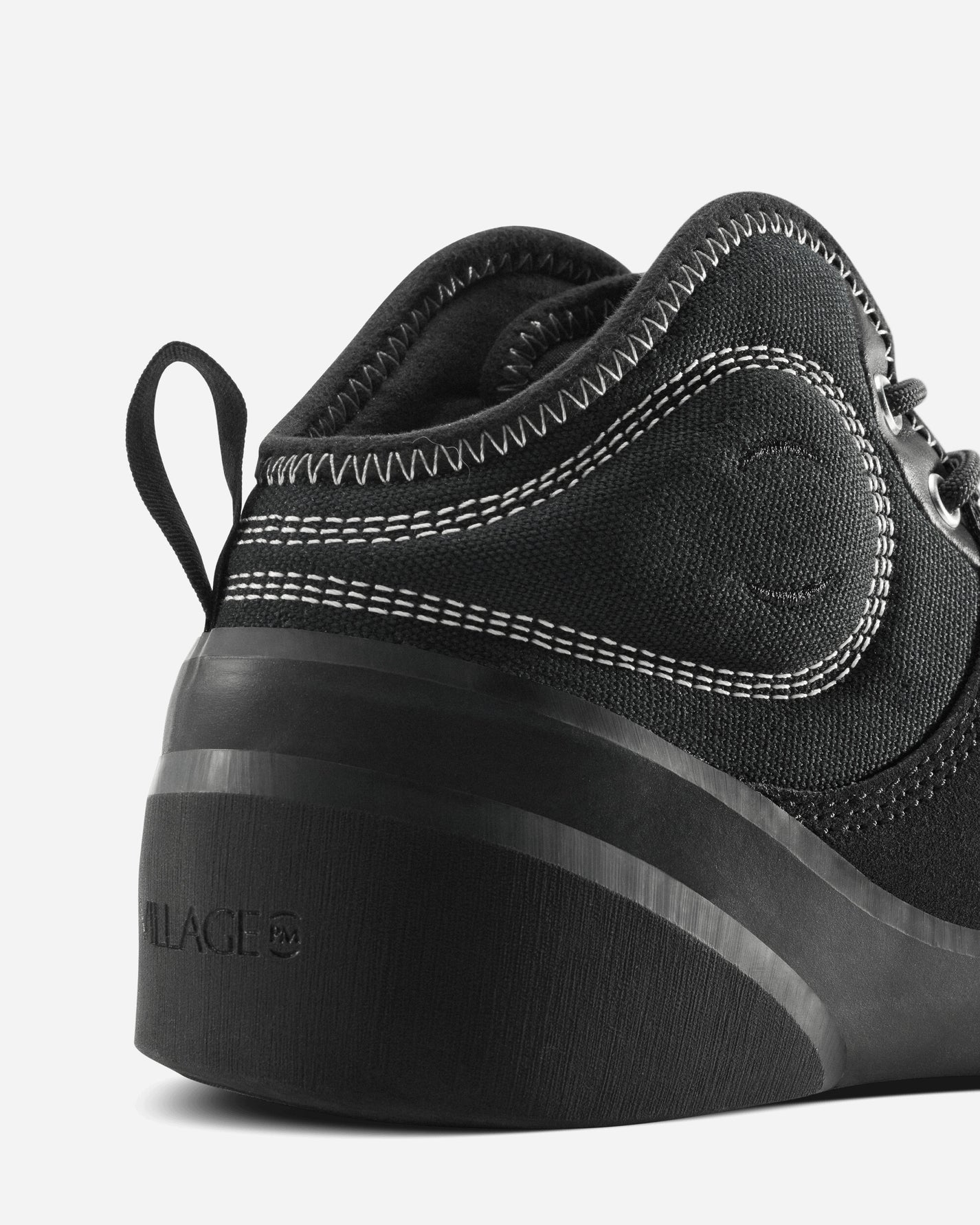 Village PM 1Pm Mid Black/Natural/Black Sneakers Mid F13000 001