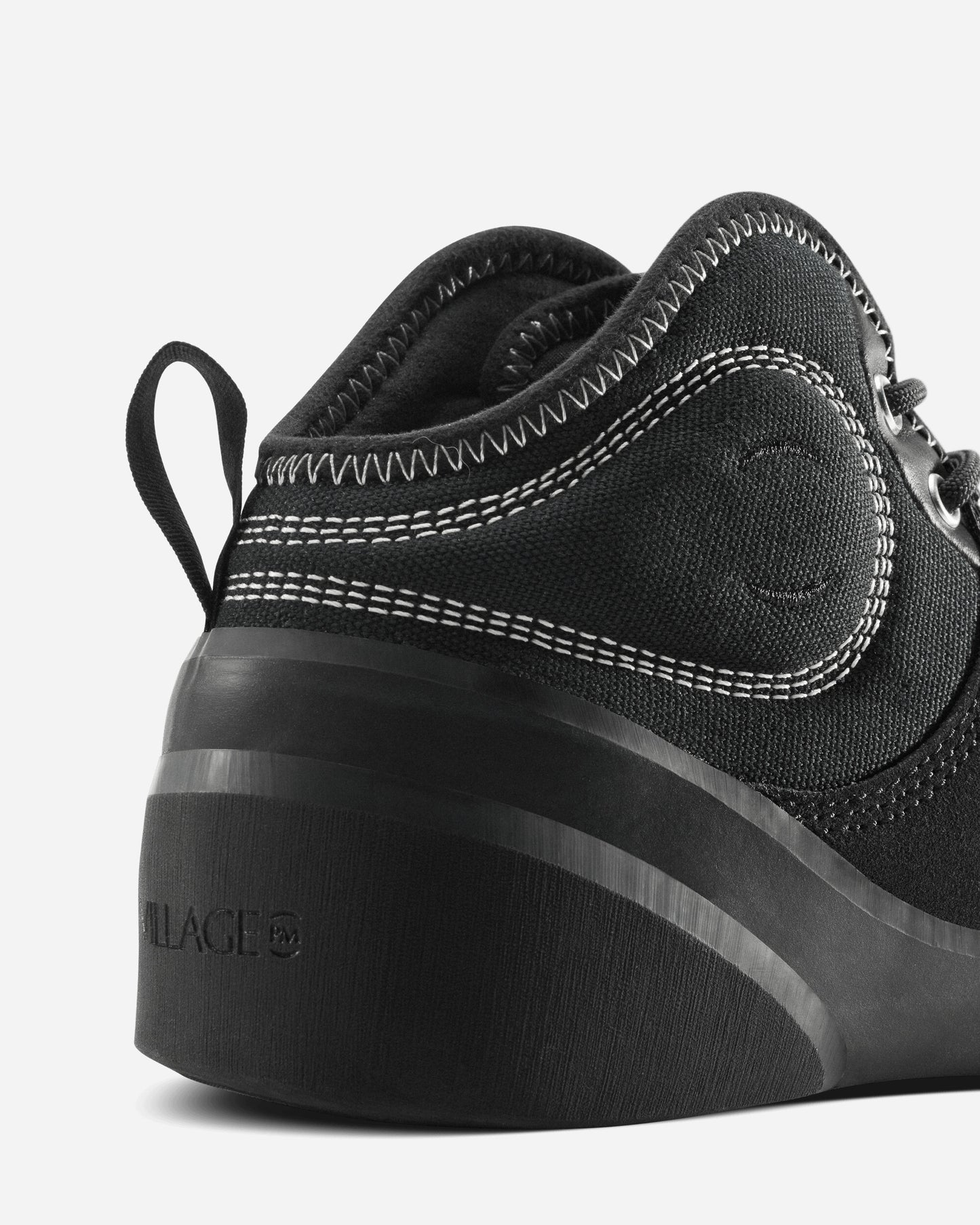 Village PM 1Pm Mid Black/Natural/Black Sneakers Mid F13000 001