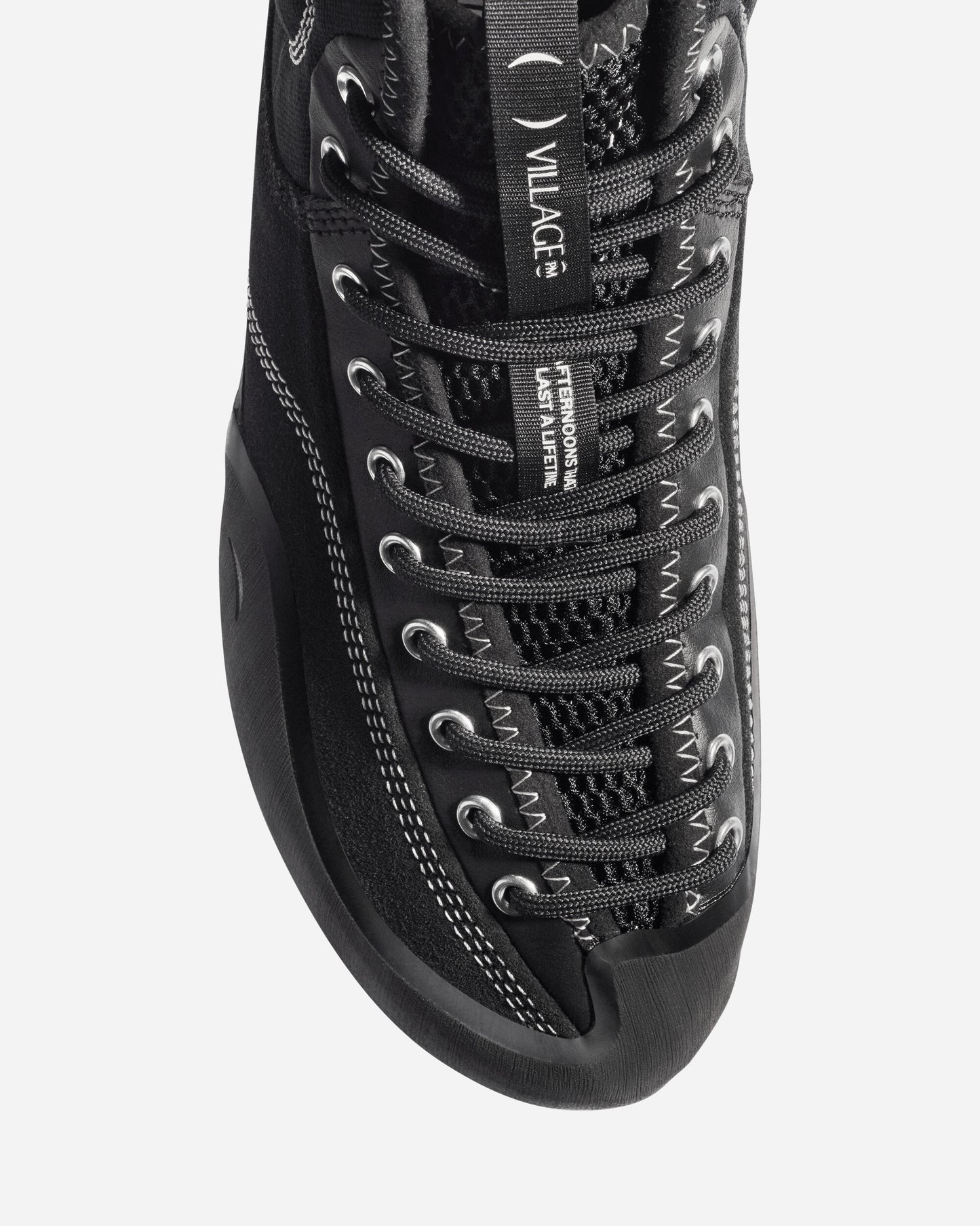 Village PM 1Pm Mid Black/Natural/Black Sneakers Mid F13000 001