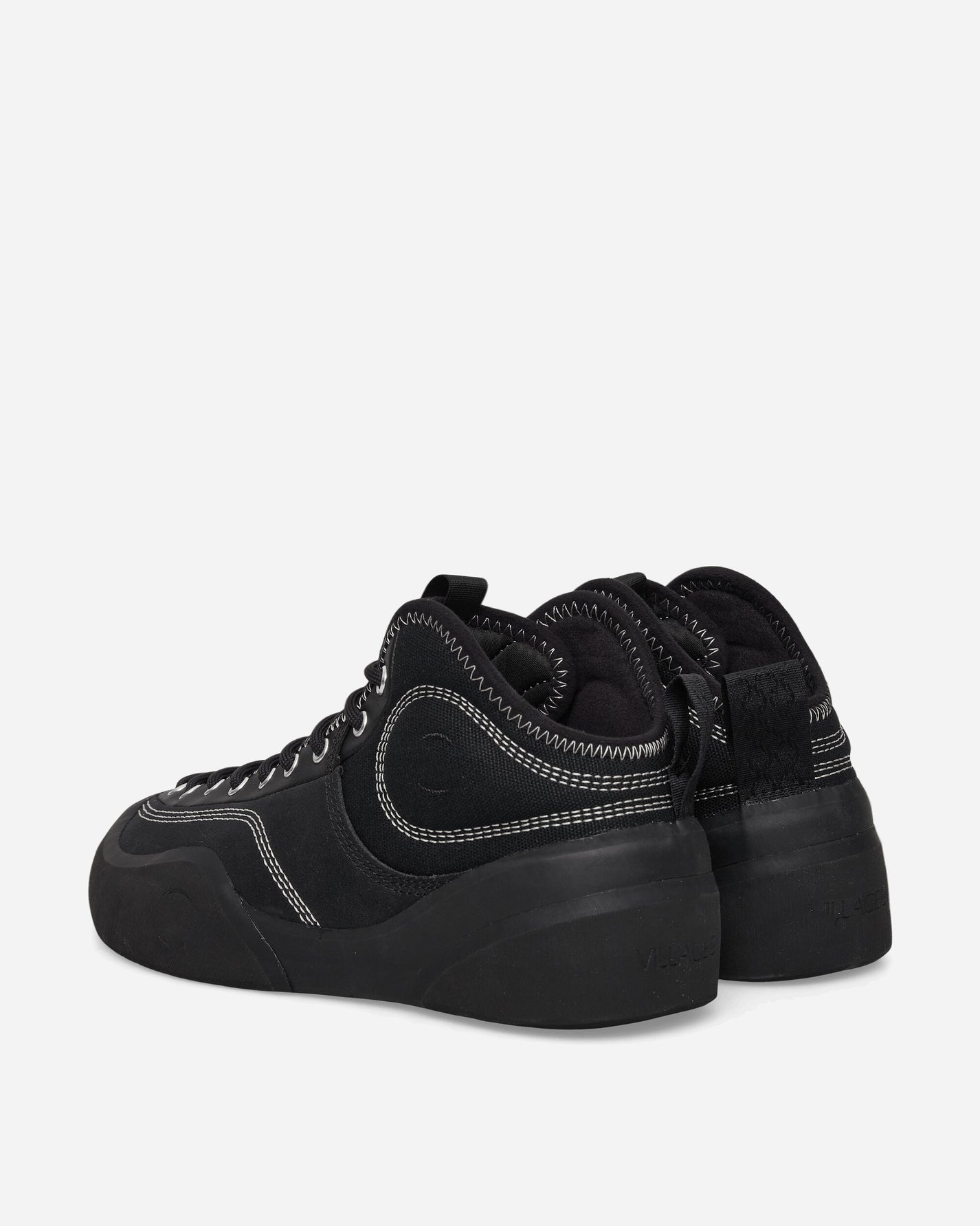 Village PM 1Pm Mid Black/Natural/Black Sneakers Mid F13000 001
