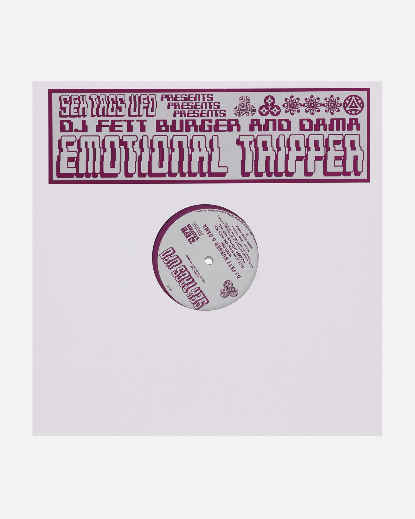 Vinyls Curated by Public Possession Dj Fett Burger & Dama - Emotional Tripper Eu2Lp Music Vinyls UFO17 001