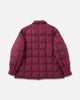 Visvim Motors Club Coach Down Quilted Jkt Burgundy Coats and Jackets Down Jackets 0125305013003 3