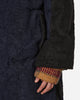 Vitelli Doomboh Coat With Layered Cuffs Black/Navy Coats and Jackets Coats DMB-D020 BBL
