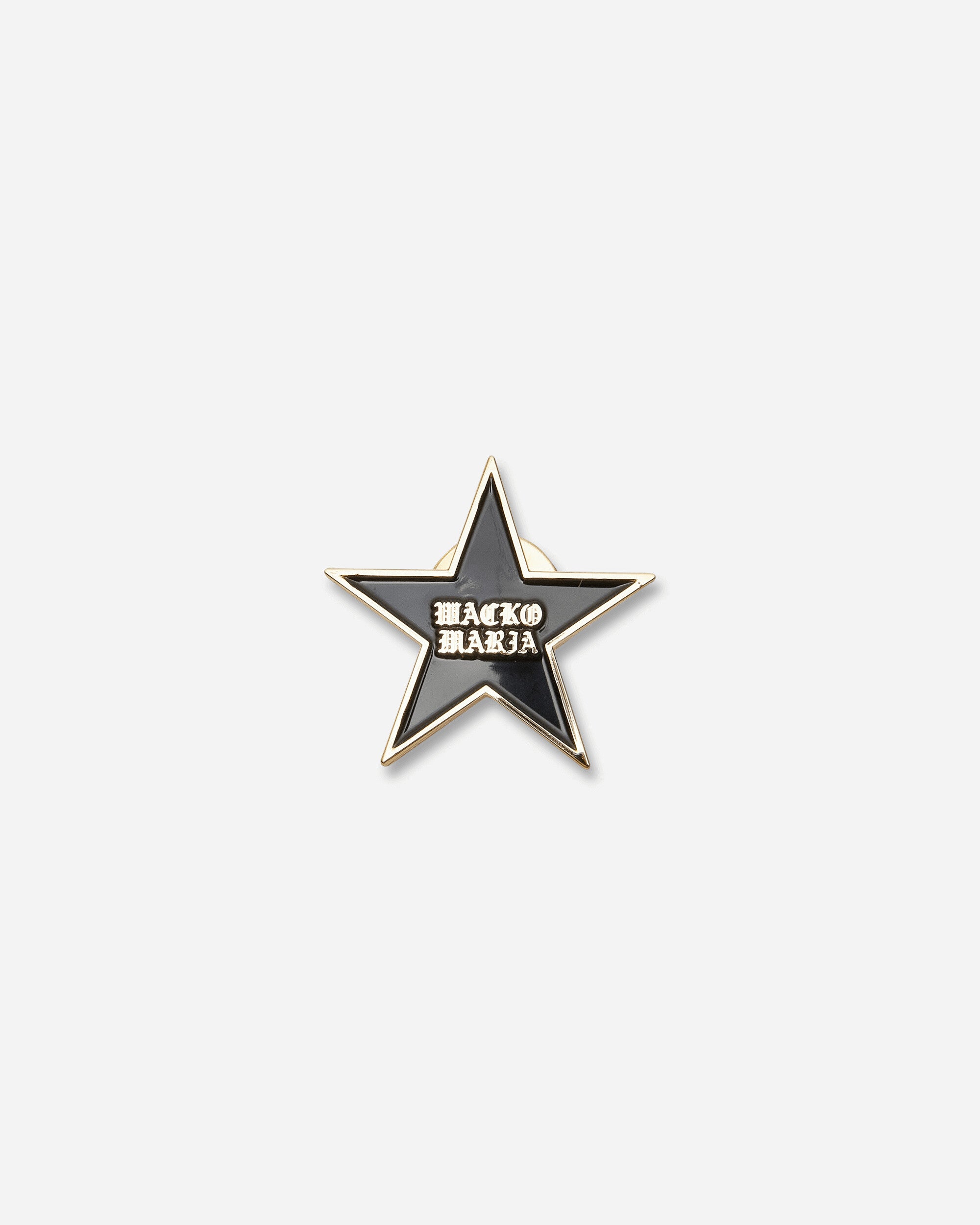 WACKO MARIA Star Pin Black Small Accessories Pins WMGP-PN01 BLACK