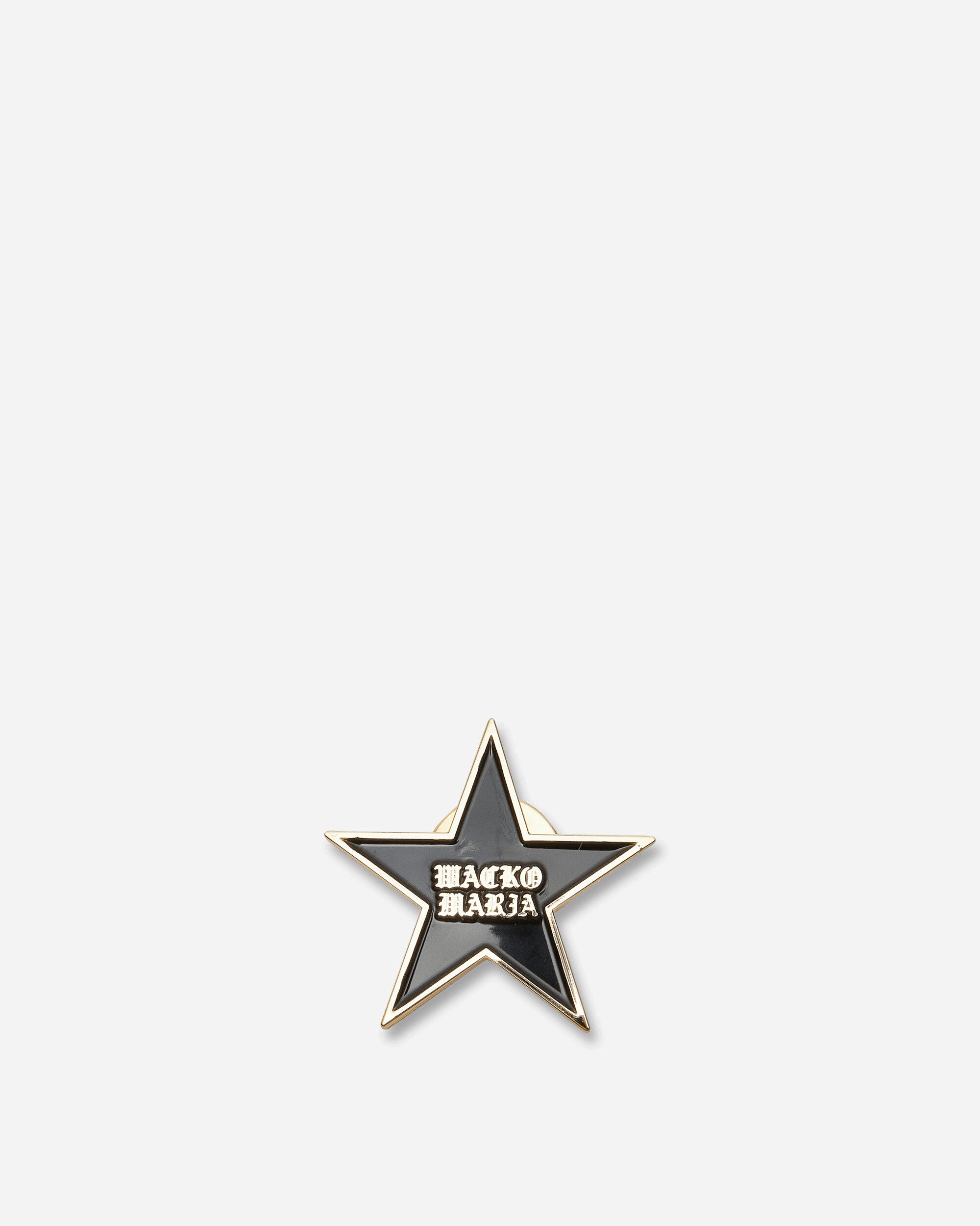 WACKO MARIA Star Pin Black Small Accessories Pins WMGP-PN01 BLACK