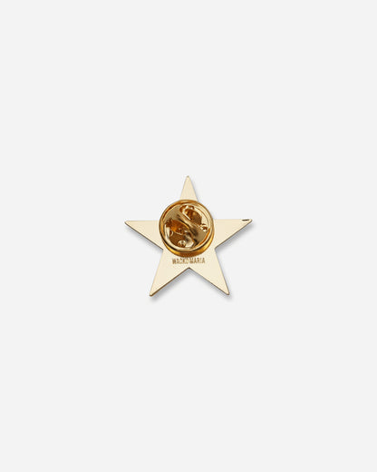 WACKO MARIA Star Pin Black Small Accessories Pins WMGP-PN01 BLACK
