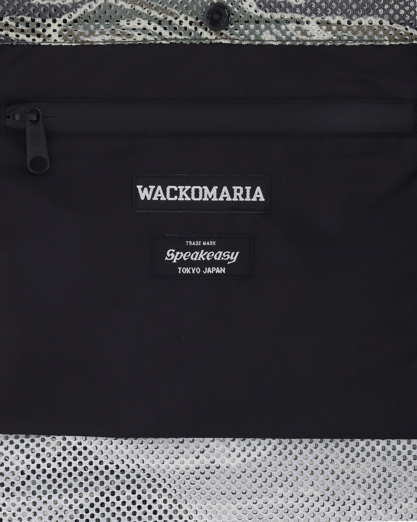 WACKO MARIA Speak Easy/Tigercamo Shoulder Bag Olive Bags and Backpacks Tote Bags 26SS-WMA-BG13 OLIVE