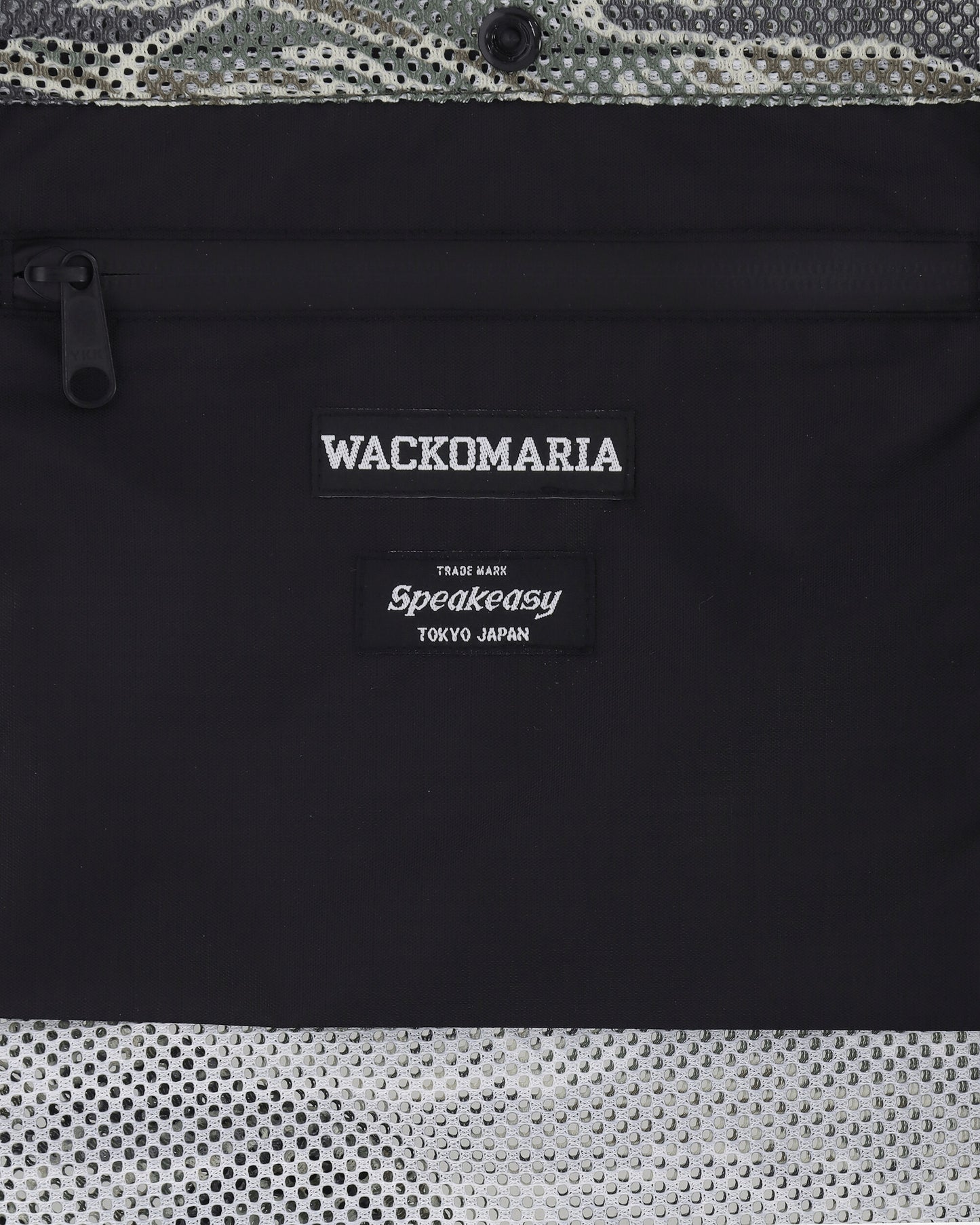 WACKO MARIA Speak Easy/Tigercamo Shoulder Bag Olive Bags and Backpacks Tote Bags 26SS-WMA-BG13 OLIVE