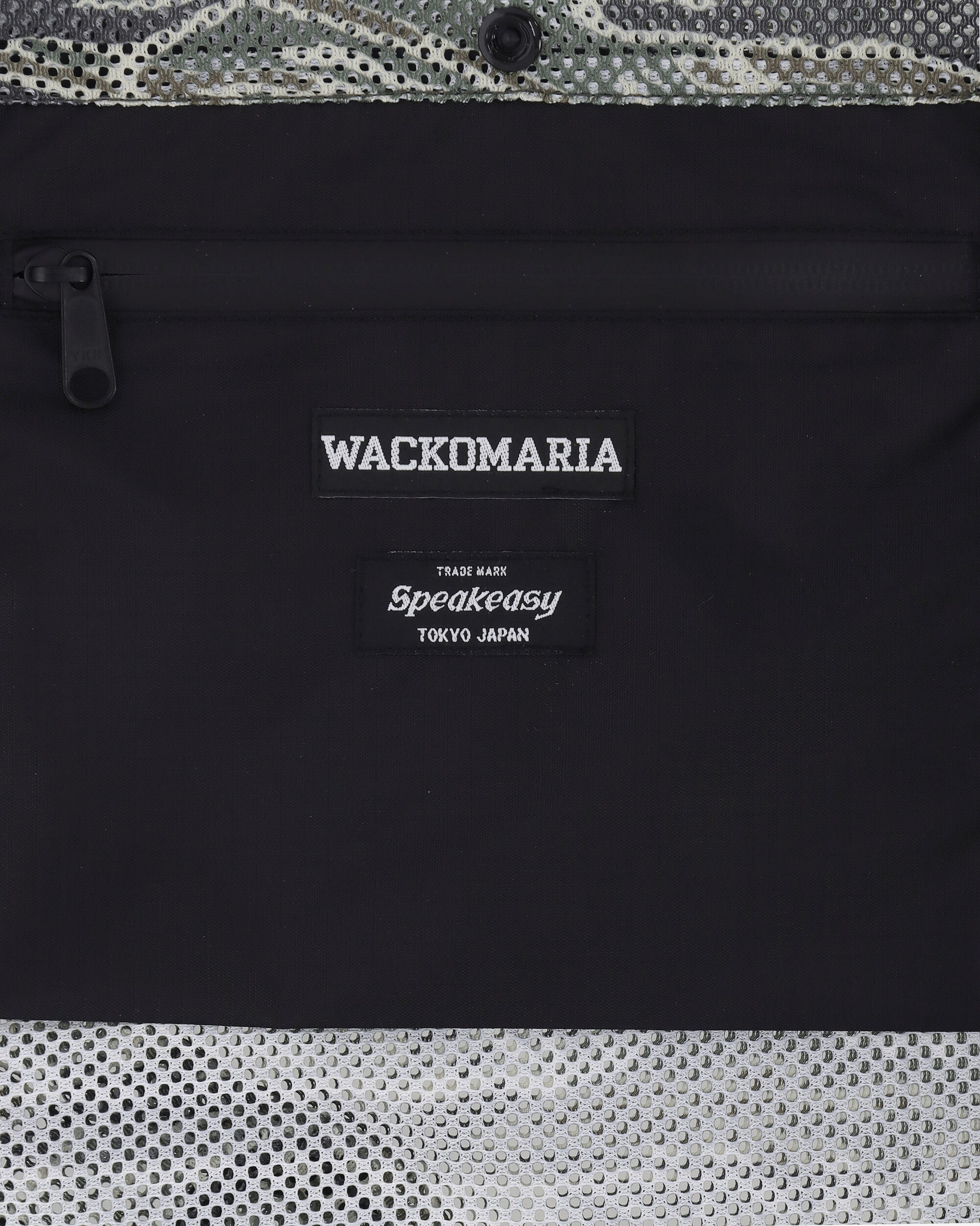 WACKO MARIA Speak Easy/Tigercamo Shoulder Bag Olive Bags and Backpacks Tote Bags 26SS-WMA-BG13 OLIVE