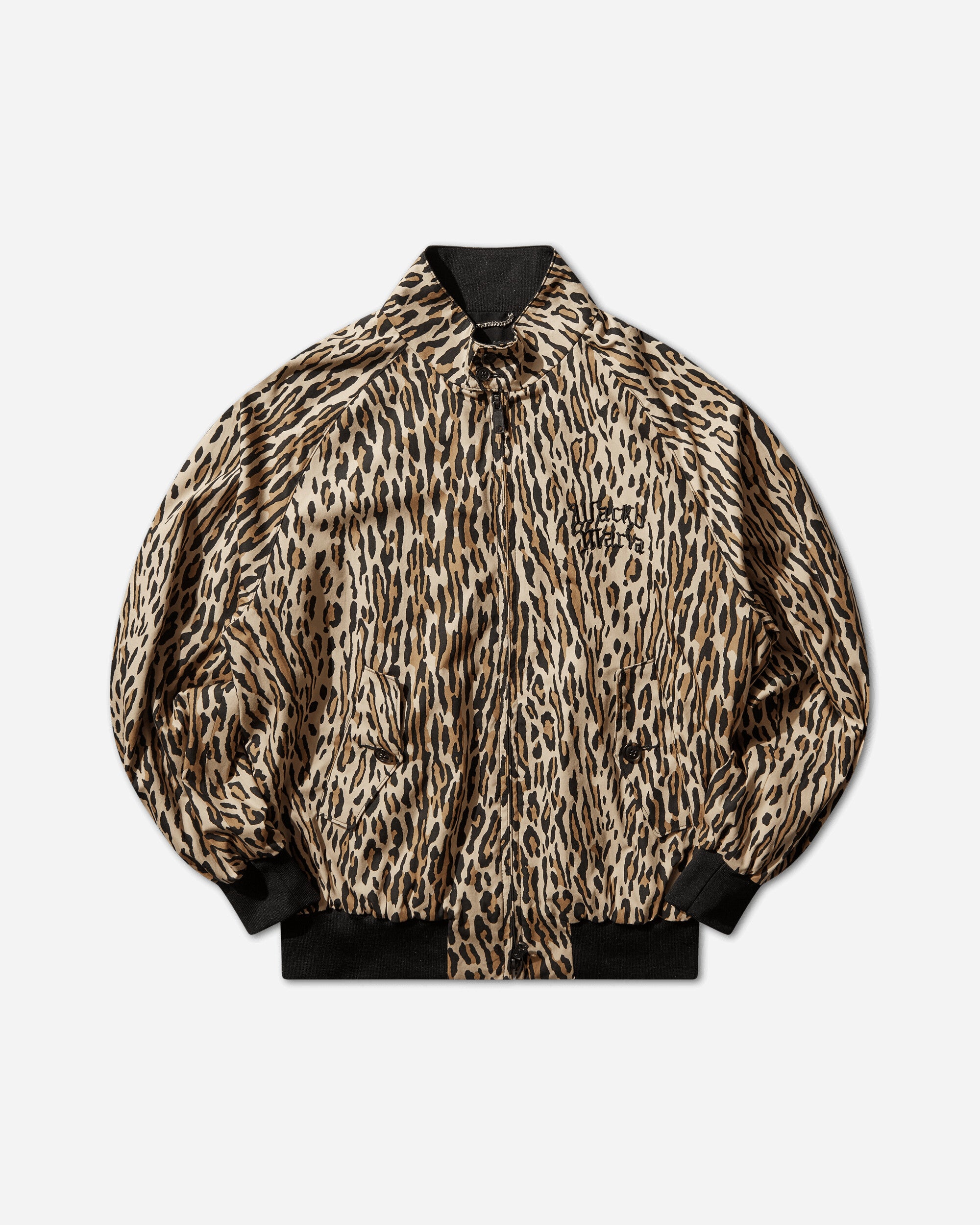 WACKO MARIA Baracuta/Leopard G9 Harrington Jacket Beige Coats and Jackets Bomber Jackets 26SS-WMO-BC02 BEIGE