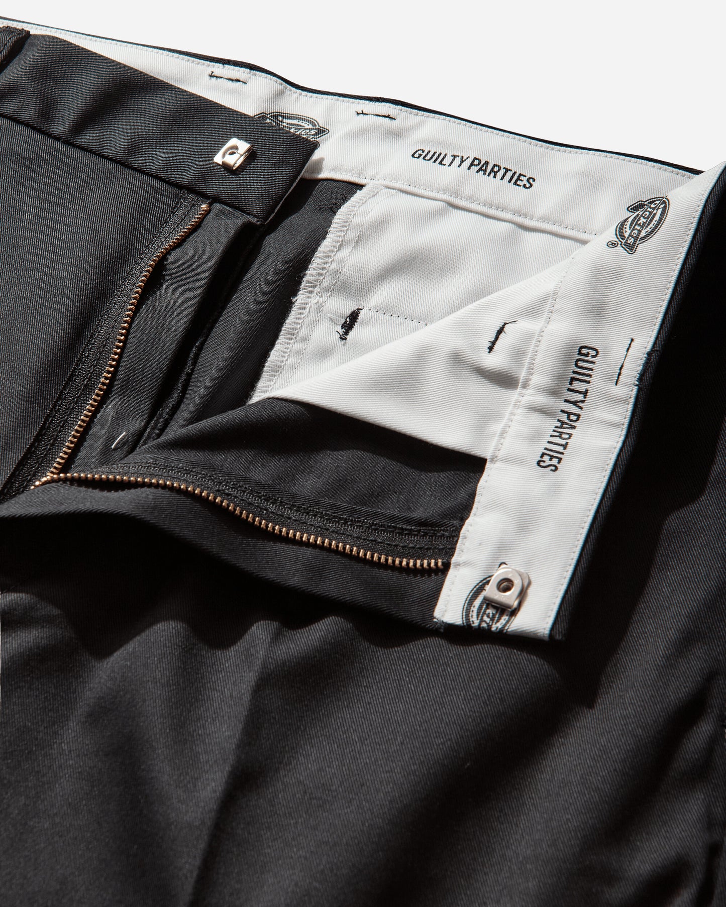 WACKO MARIA Dickies/Pleated Trousers Black Pants Casual 26SS-WMP-DC01 BLACK