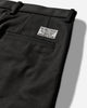 WACKO MARIA Double Pleated Chino Trousers  Type 1 Black Pants Casual 25FW-WMP-PT01 BLACK