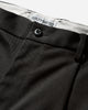 WACKO MARIA Double Pleated Chino Trousers  Type 1 Black Pants Casual 25FW-WMP-PT01 BLACK