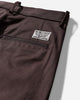 WACKO MARIA Double Pleated Chino Trousers  Type 1 Burgundy Pants Casual 25FW-WMP-PT01 BURGUNDY