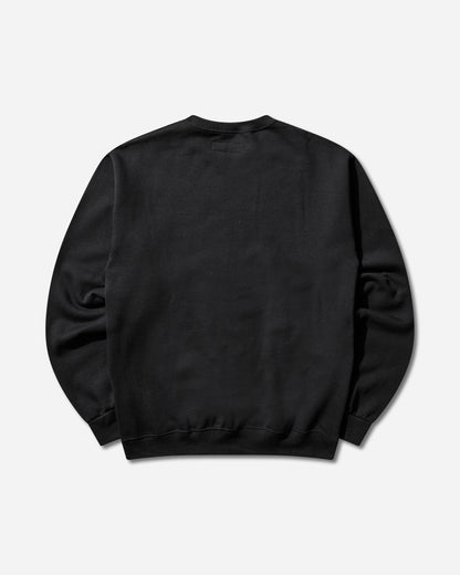 WACKO MARIA Tim Lehi  Crew Neck Sweat Shirt  Type 2 Black Sweatshirts Crewneck 25FW-WMC-SS12 BLACK
