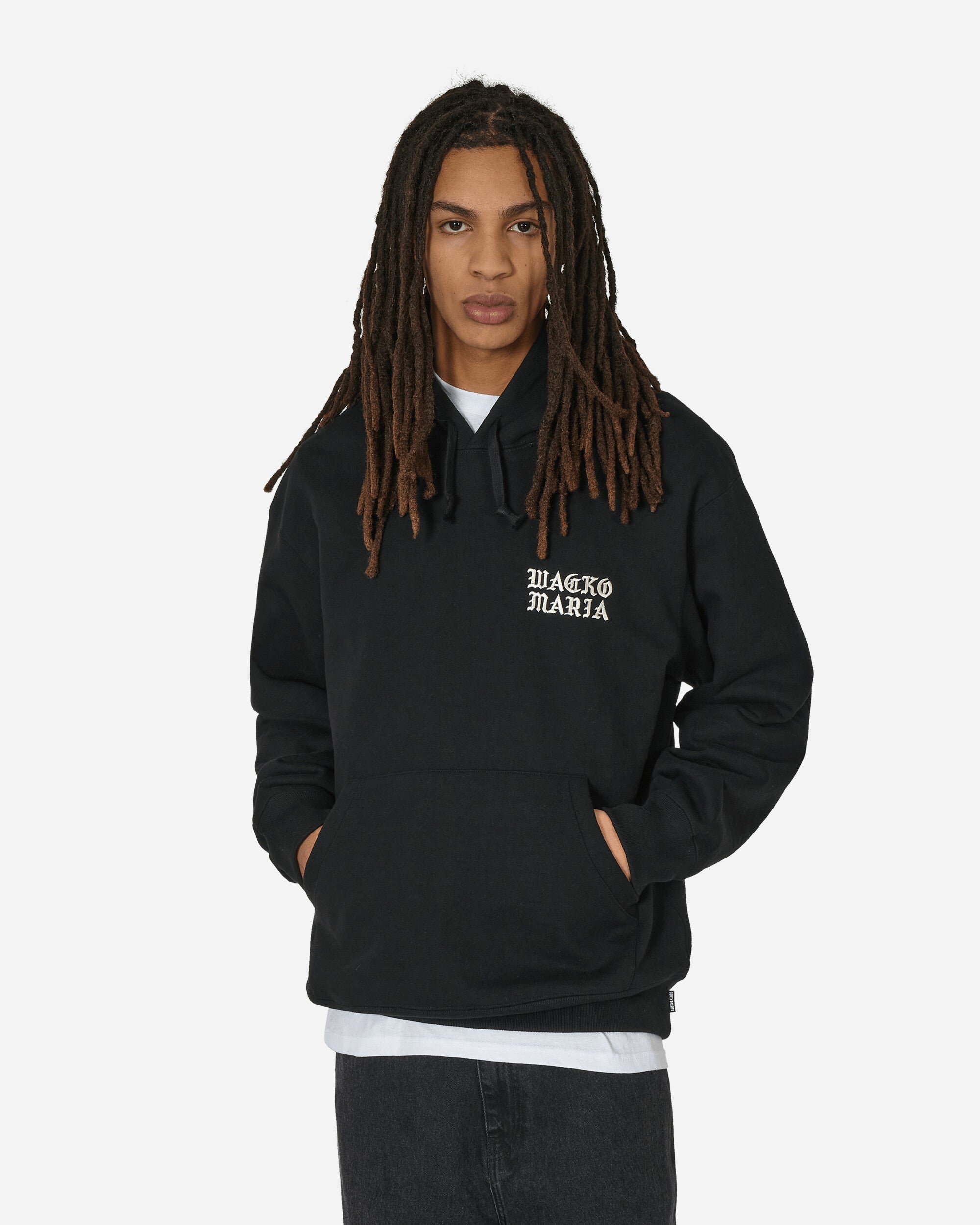 Heavy Weight Hooded Sweatshirt (Type-1) Black