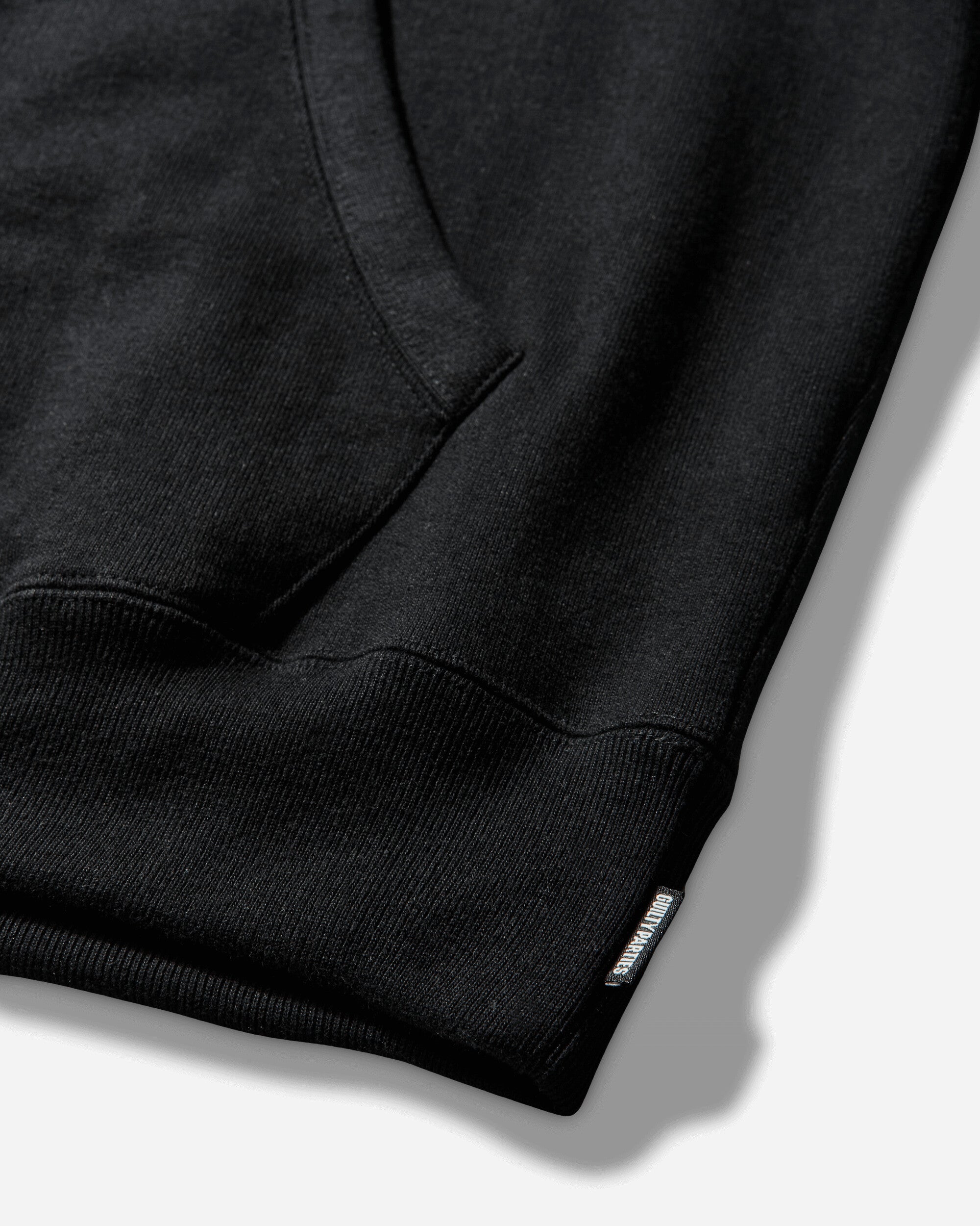 WACKO MARIA Heavy Weight Pullover Hooded Sweat Shirt  Type 1 Black Sweatshirts Hoodies 25FW-WMC-SS03 BLACK