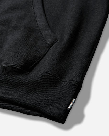 WACKO MARIA Heavy Weight Pullover Hooded Sweat Shirt  Type 1 Black Sweatshirts Hoodies 25FW-WMC-SS03 BLACK