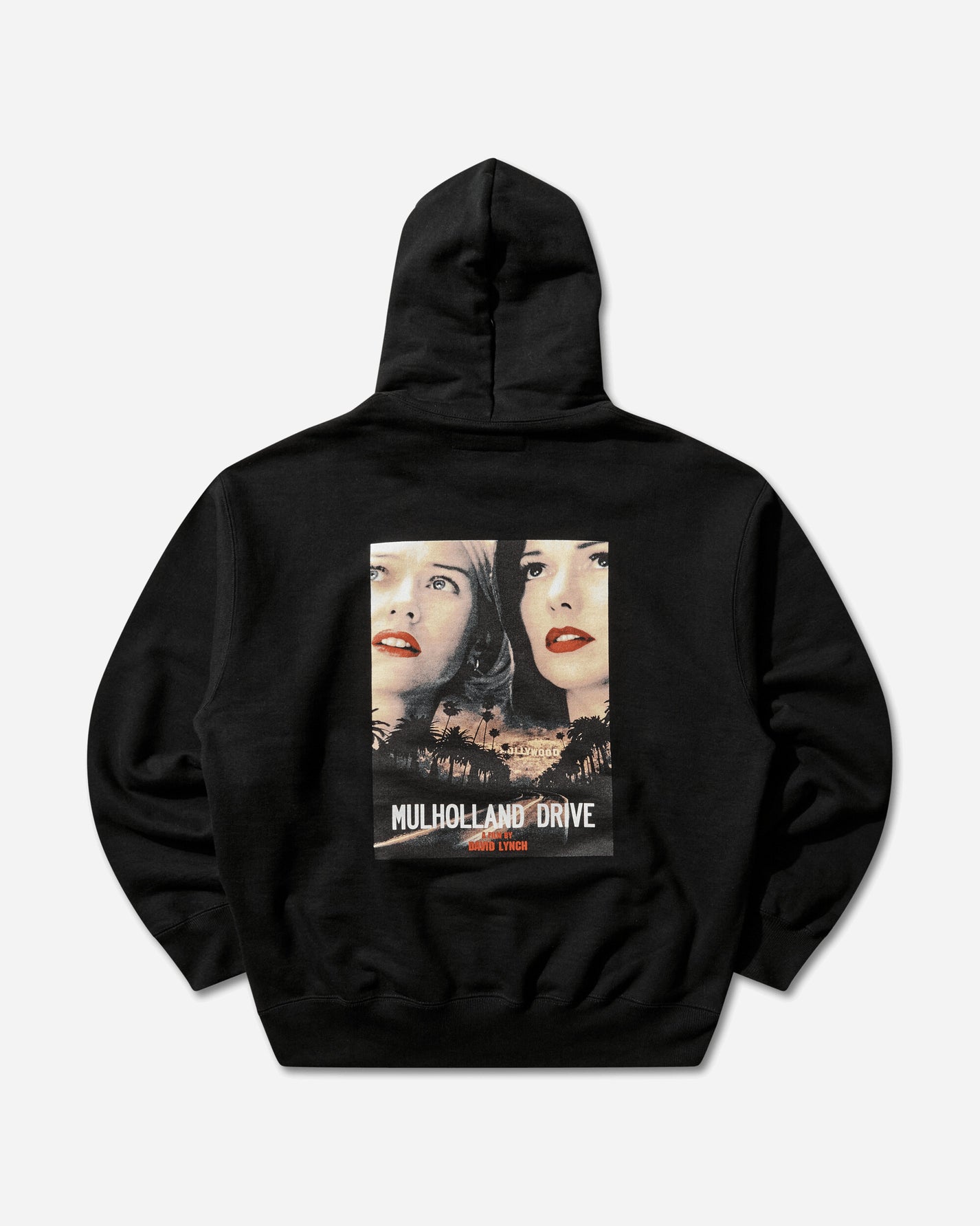 WACKO MARIA Mulholland Drive/Heavy Weight Pullover Hooded Sweat Shirt Black Sweatshirts Hoodies MD-WM-SS01 BLACK