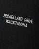 WACKO MARIA Mulholland Drive/Heavy Weight Pullover Hooded Sweat Shirt Black Sweatshirts Hoodies MD-WM-SS01 BLACK