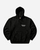 WACKO MARIA Mulholland Drive/Heavy Weight Pullover Hooded Sweat Shirt Black Sweatshirts Hoodies MD-WM-SS01 BLACK