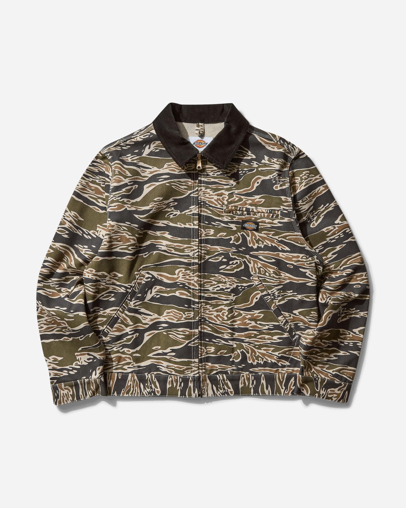 WACKO MARIA Dickies / Tigercamo Work Jacket Olive Coats and Jackets Jackets 25SS-WMO-DC02 OLIVE