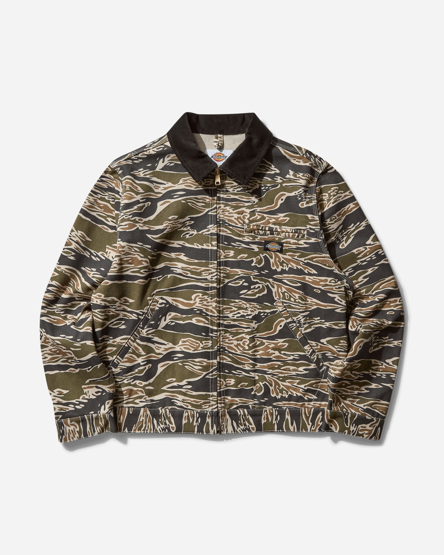 WACKO MARIA Dickies / Tigercamo Work Jacket Olive Coats and Jackets Jackets 25SS-WMO-DC02 OLIVE