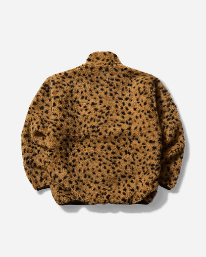 WACKO MARIA Reversible Leopard Boa Jacket Beige Coats and Jackets Jackets 24FW-WMO-OD03 BEIGE