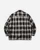 WACKO MARIA Ombre Check Open Collar Shirt L/S (Type-1) Gray Shirts Longsleeve Shirt 26SS-WMS-OC11 GRAY