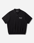 WACKO MARIA Knit Polo Shirt Black T-Shirts Polo 26SS-WMK-KN06 BLACK