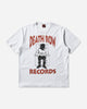 WACKO MARIA Death Row Records  Washed Heavy Weight Crew Neck T Shirt White T-Shirts Shortsleeve DEATHROW-WM-WT01 WHITE