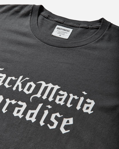 WACKO MARIA Standard Crew Neck T-Shirt Black T-Shirts Shortsleeve 26SS-WMT-ST01 BLACK