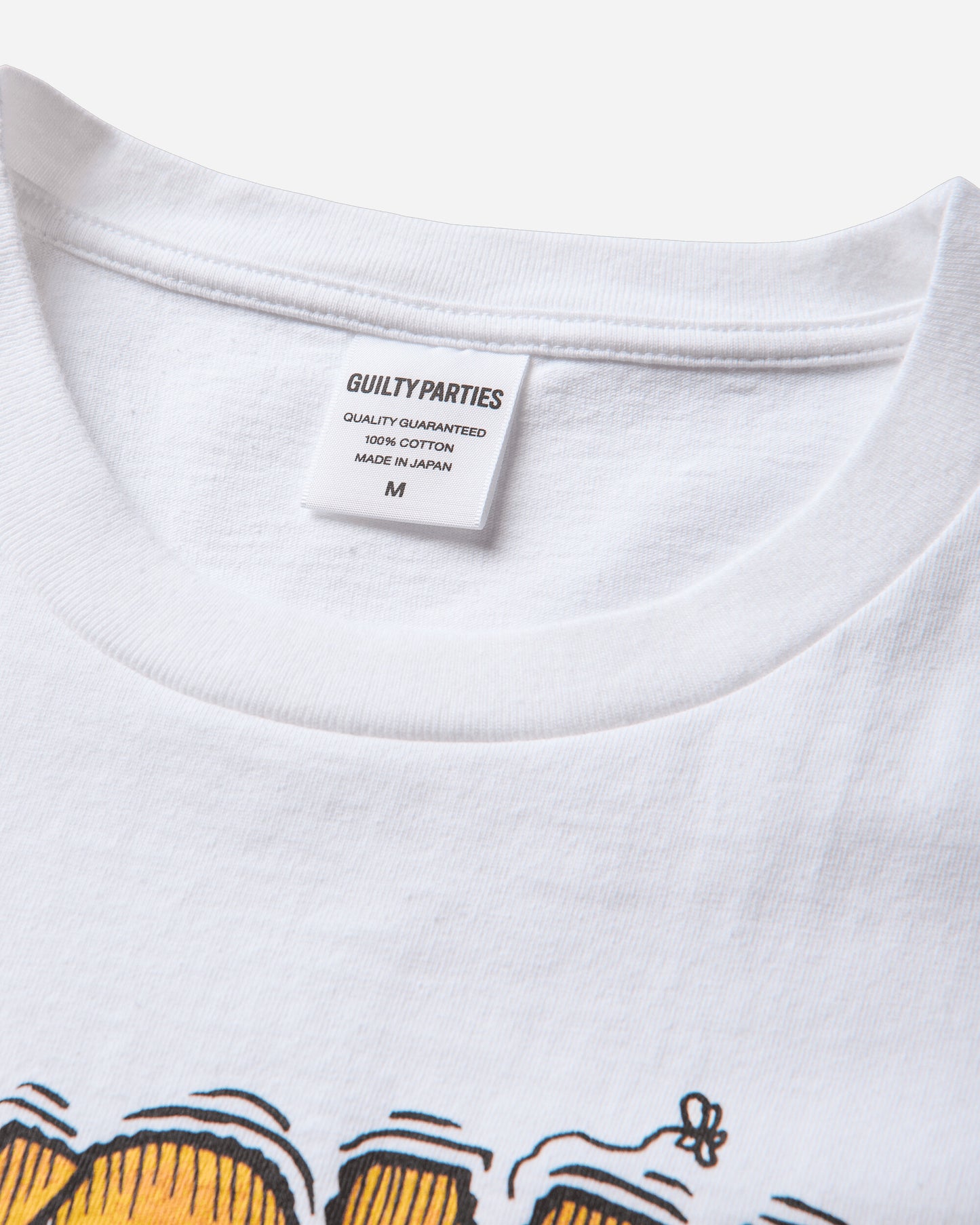 WACKO MARIA Tim Lehi/Washed Heavy Weight Crew Neck T-Shirt White T-Shirts Shortsleeve 26SS-WMT-WT01 WHITE