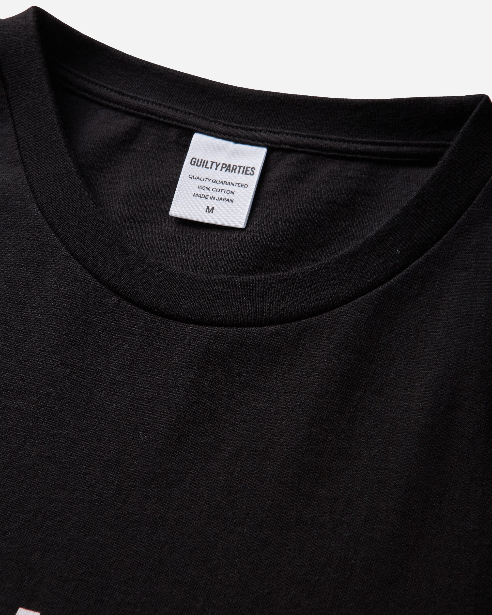 WACKO MARIA Washed Heavy Weight Crew Neck T-Shirt (Type-14) Black T-Shirts Shortsleeve 26SS-WMT-WT16 BLACK